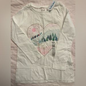 Carter’s Girls Winter Wonderland Long Sleeve Tee